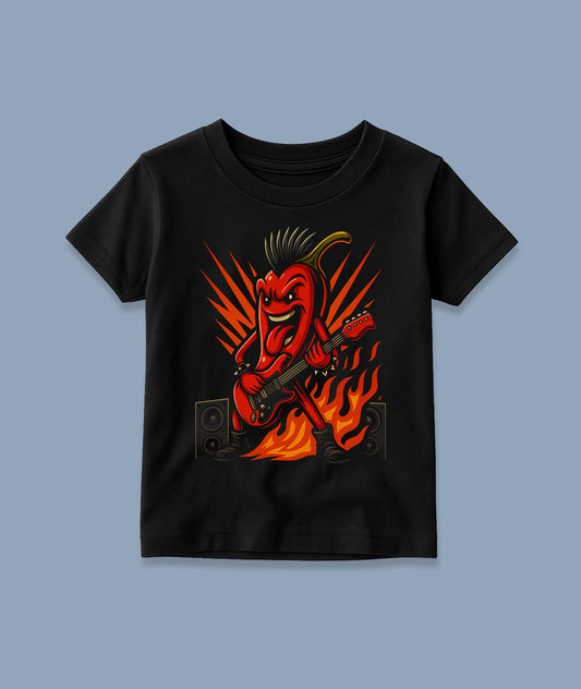 Guitarist Jalapeño Toddler Tee