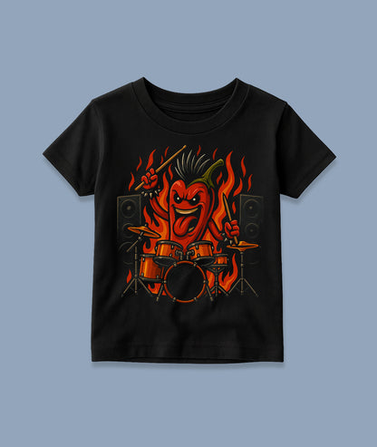 Jalapeno Drummer Toddler Tee