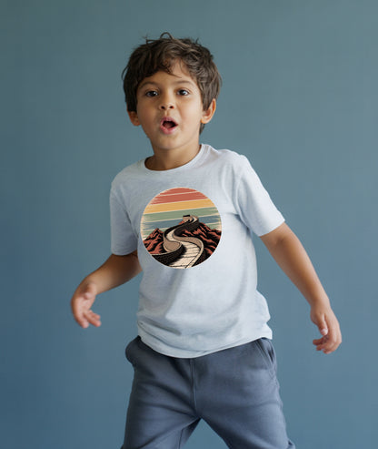 Great Wall Retro Art – China Toddler Tee