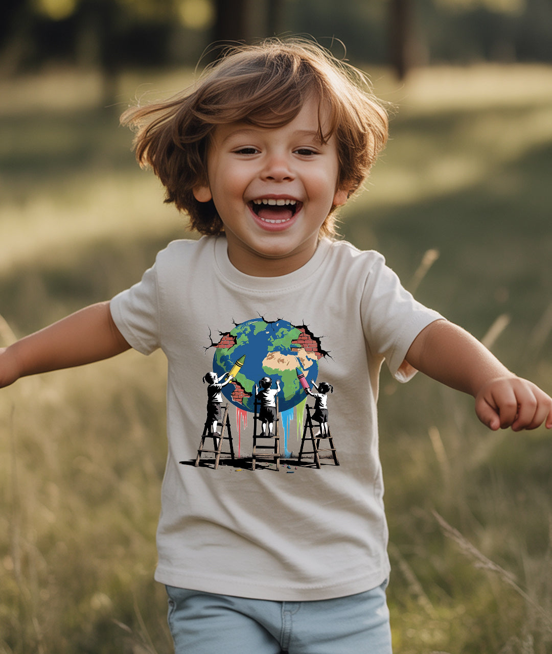 Street Art for Earth Toddler Tee