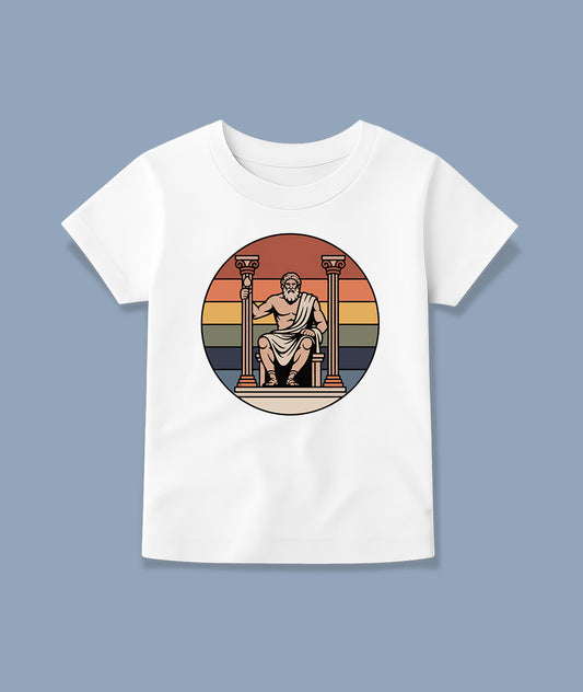 Statue of Zeus at Olympia Toddler Tee