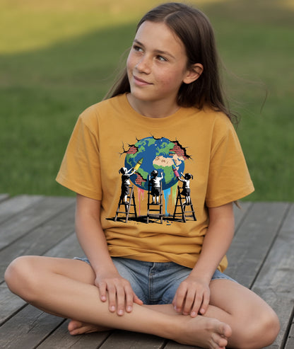 Street Art for Earth Youth T-Shirt