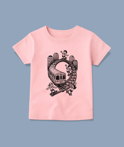 Train City Toddler Tee