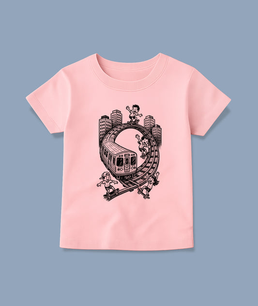 Train City Toddler Tee
