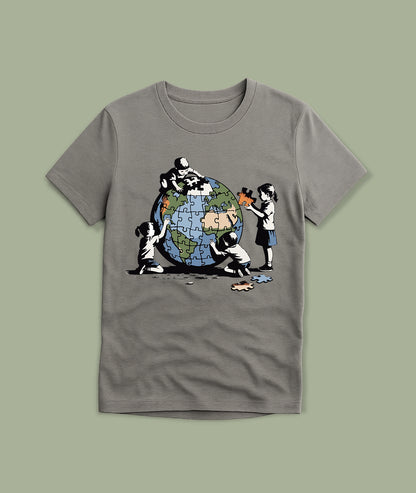Global Harmony Puzzle Youth T-Shirt