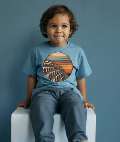 Hanging Gardens Retro Art – Babylon Toddler Tee