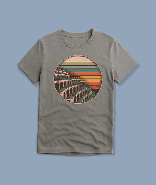 Hanging Gardens Retro Art – Babylon Youth T-Shirt