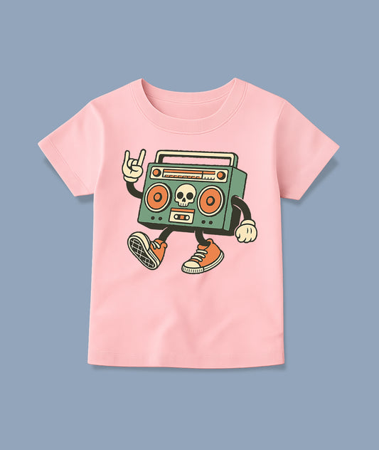 Cartoon Boombox Toddler Tee