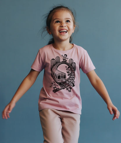 Train City Toddler Tee