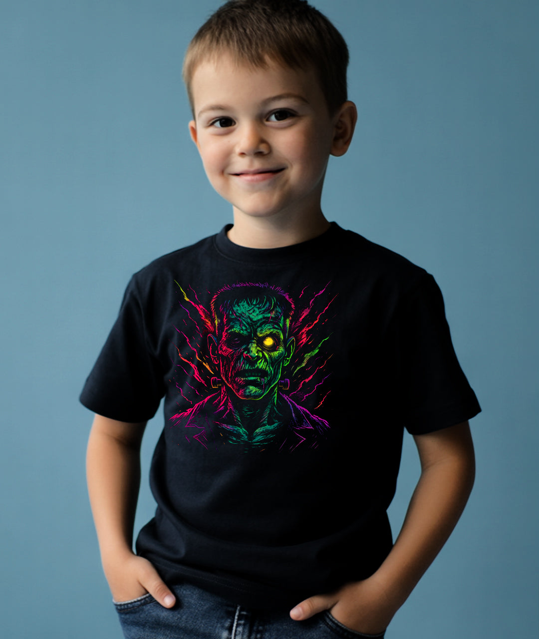 Rainbow Frankie Toddler Tee