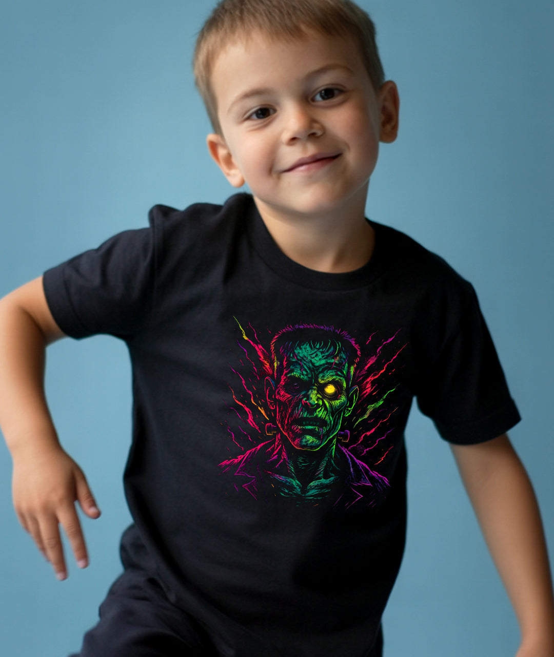 Rainbow Frankie Toddler Tee
