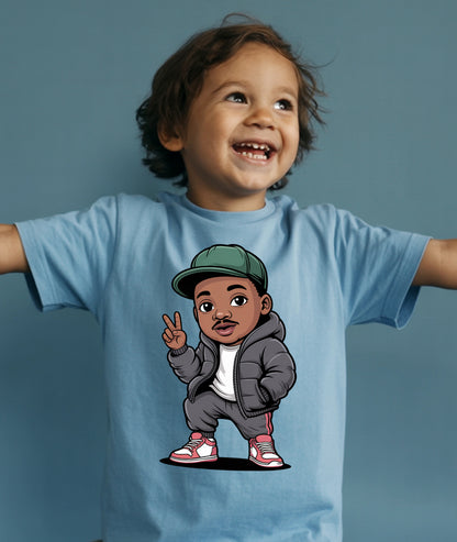 Martin Luther King Drip Toddler Tee