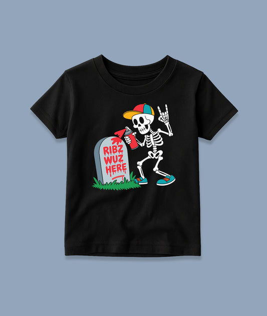 Ribz Wuz Here Toddler Tee