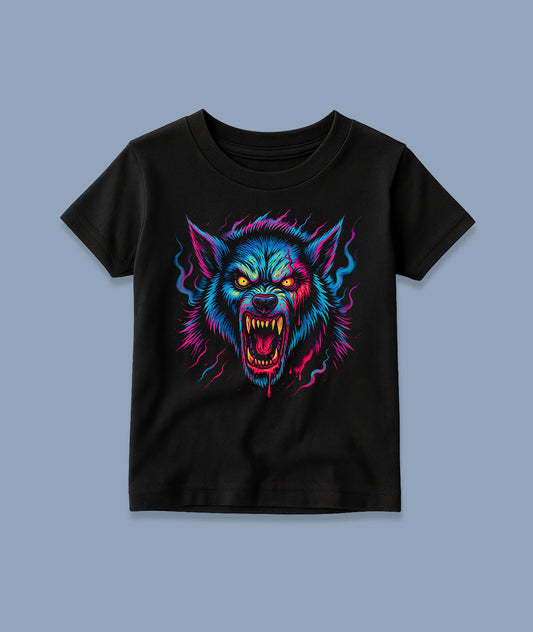 Rainbow Werewolf Toddler Tee