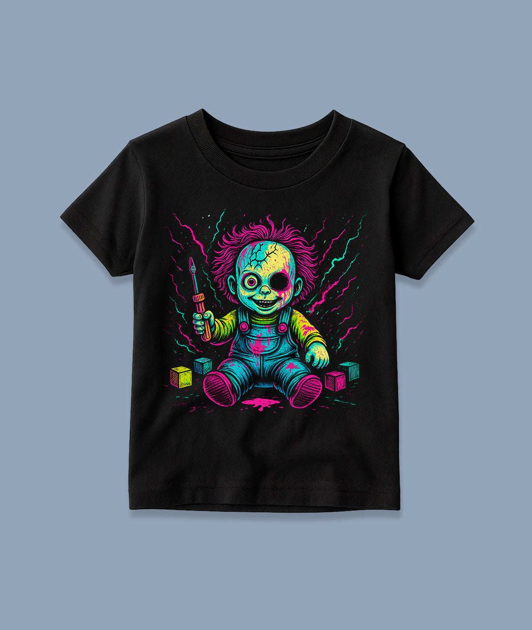 Chromey Chucky Toddler Tee
