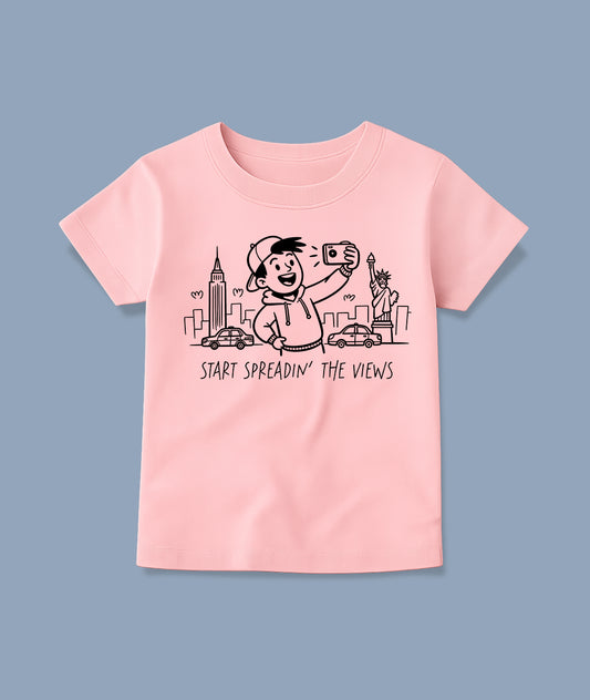 Start Spreading the Views Toddler Tee
