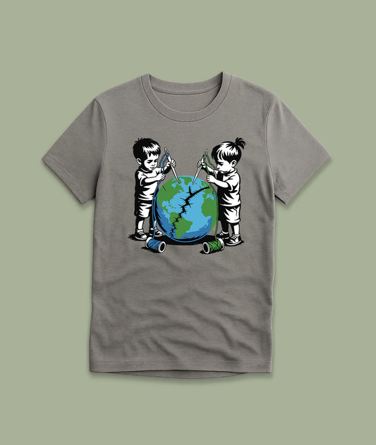 Stitching the Earth Back Together Youth T-Shirt